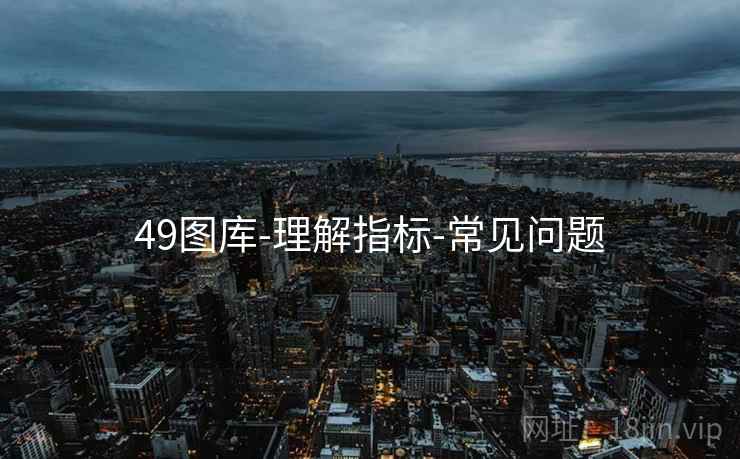 49图库-理解指标-常见问题 49图库-理解指标-常见问题